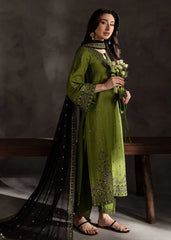 Ezzah 3Pc Lawn Embroidered