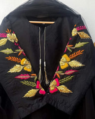 Peacock silk embroidered 3pcs