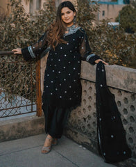 Black HANIA AMIR 3pcs