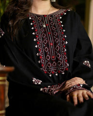 BLACK LUXE EMB 2PC