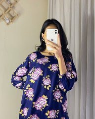 Flower print 2pcs